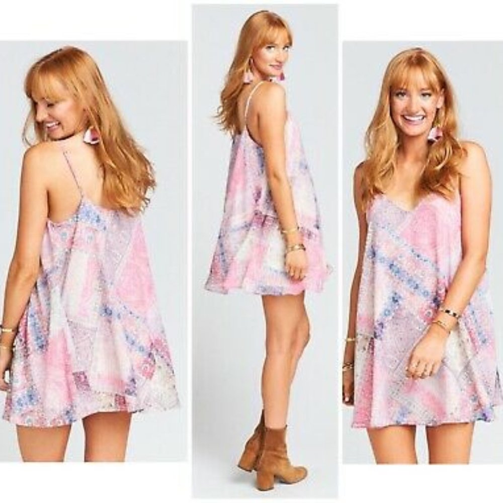 Show me your Mumu circus mini dress